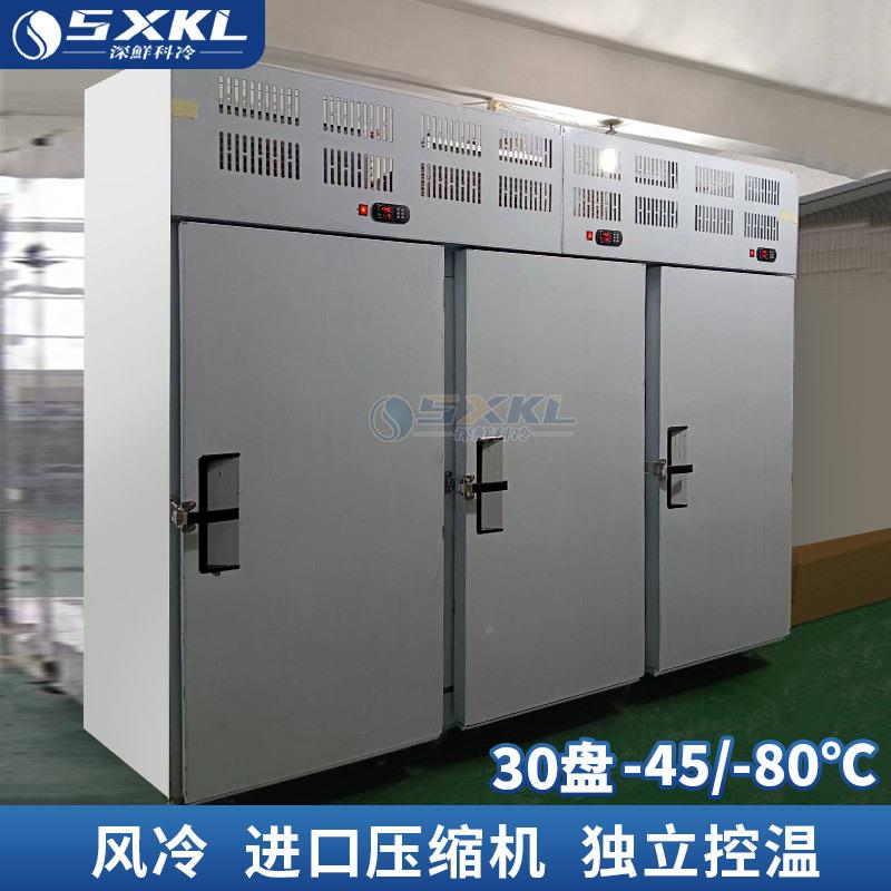 速冻30盘/45柜商用--℃蚝生鲜四门盘三海门蛋糕低温液氮海参急冻