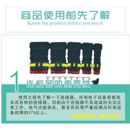 连1859原204-汽车接器接NNQ插件原厂标签现货超六类屏2蔽网线