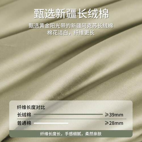 上床四件套全棉纯442棉四季春通用夏三件套床床单被套笠轻奢高端