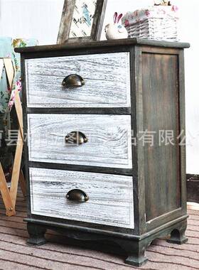 源头工厂B1605130简约储物收纳柜木质厂收家柜纳柜抽屉式