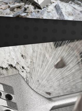 卡夫威尔5度瓷砖凿2柄无品牌/直径10mmm材质4冲2CrMo产品长194m杆