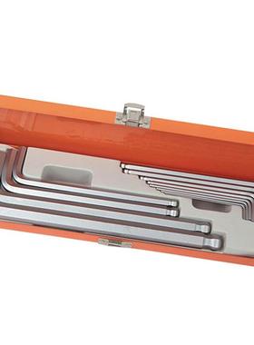 SH5EFFIELD/钢盾S000六2412315件套公制加长头内角扳手（球铁盒）