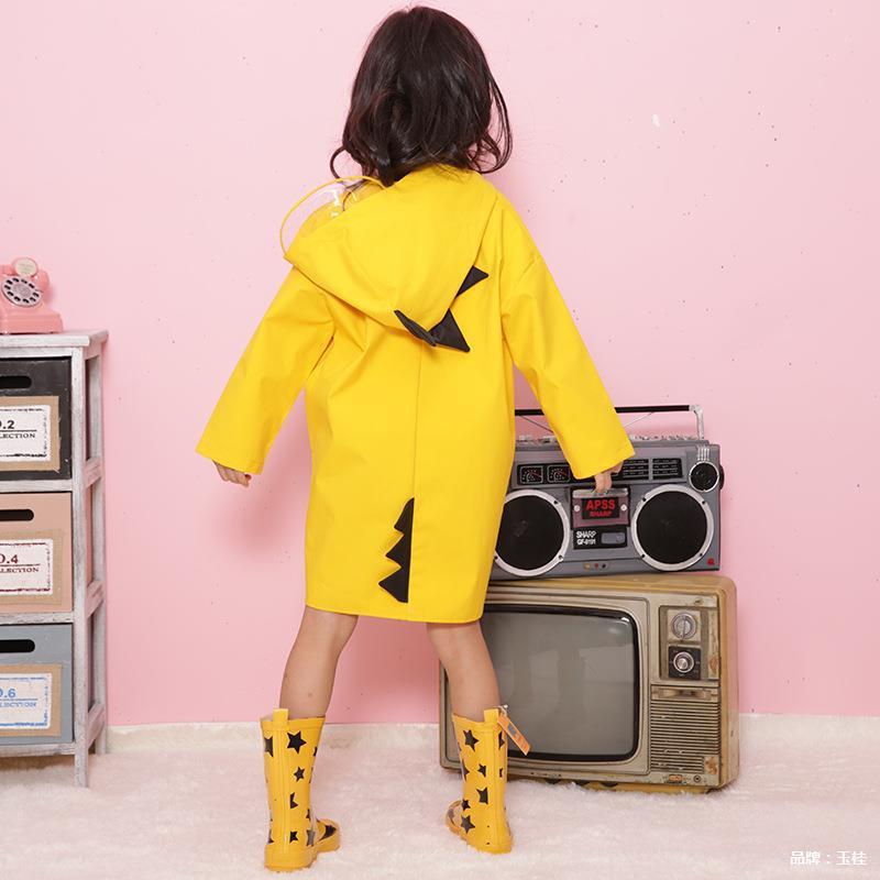 恐儿童雨衣男女幼儿园宝宝SLD0-龙1-3年童级小童幼儿2-9小岁雨披