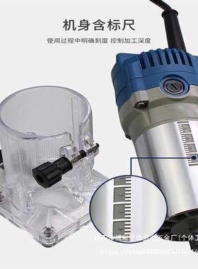 修边木工多功能倒装铝塑FXI板机装开槽锣雕修刻电木铣小机万贵宏