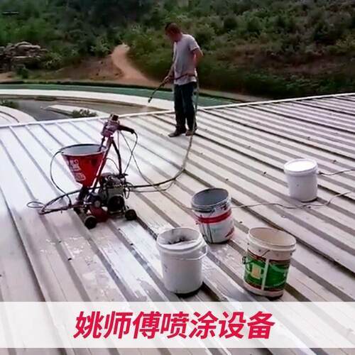 水火腻子喷涂机小子198型大率聚防氨酯js专用腻粉水功泥注全自动