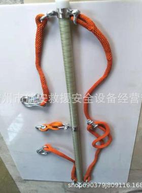 电力施工臂提线器GEJ10K带电作业三角吊架高压线斗车提升路悬V挂