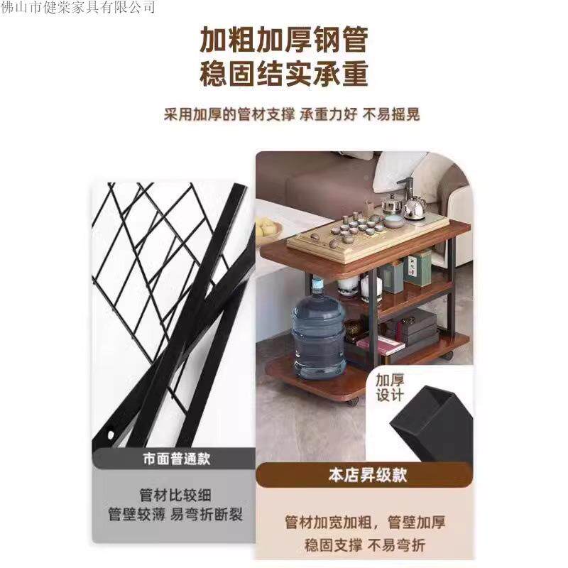 边可移动小桌子简易学桌生宿置舍学习桌家用卧推车物架室电DBCDAF