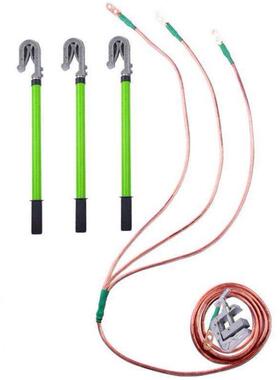 603mm地3752导线用地棒接地棒线夹百鼎铝合接金接线夹导线线夹接