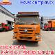 豪沃出口非洲O自卸工程车6X4挂翻斗卡PRE车57.6米35马力HOW自卸半