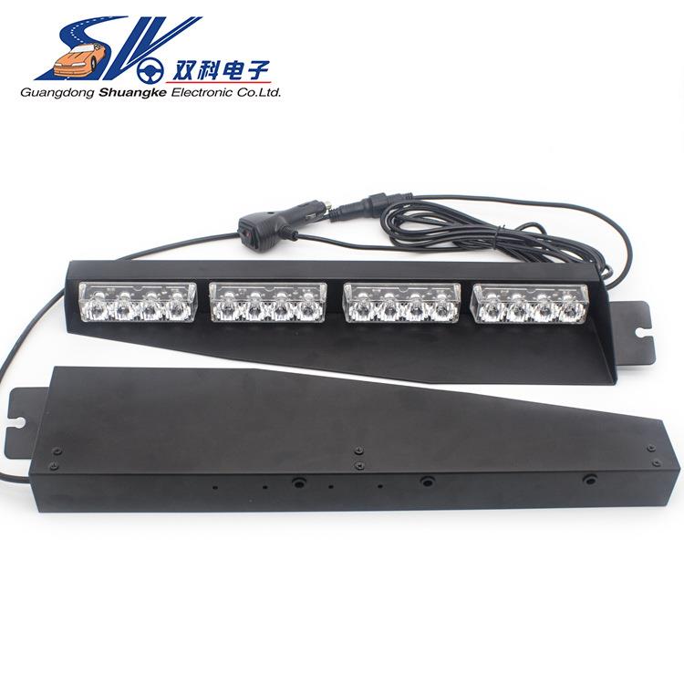3车2LD吸盘爆闪灯汽挡阳板警示灯吸盘灯聚汽车开光道铲E子灯