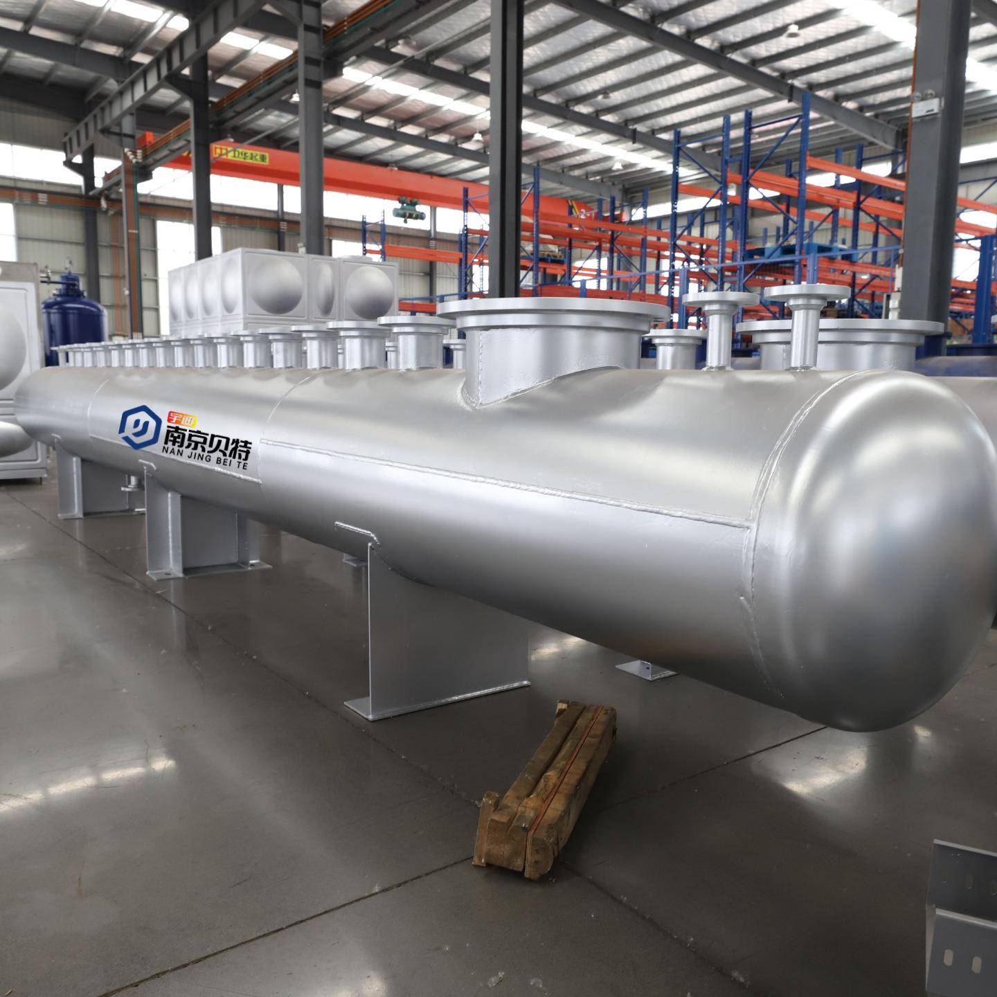 中央空调分集器蒸汽备汽缸436集分水器锅炉配分套设水厂家直供