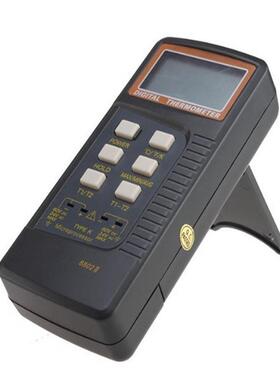 厂家度直销双金属数6802II字热偶温计68电I02I数字温度计双通道