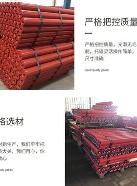 输送机槽型托辊耐磨橡胶冲辊无动力滚托筒工缓79199业矿用送带辊