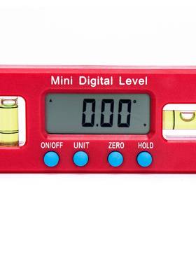 迪吉特10449磁0mm强你电水平尺子水迷平仪倾角仪角度尺数显卡尺