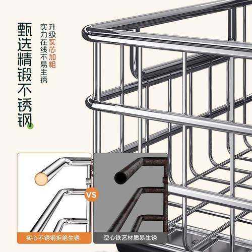 房置物架橱厨拉篮加大放厂家直供蔬锅果具抽柜拉式抽屉收纳架柜碗