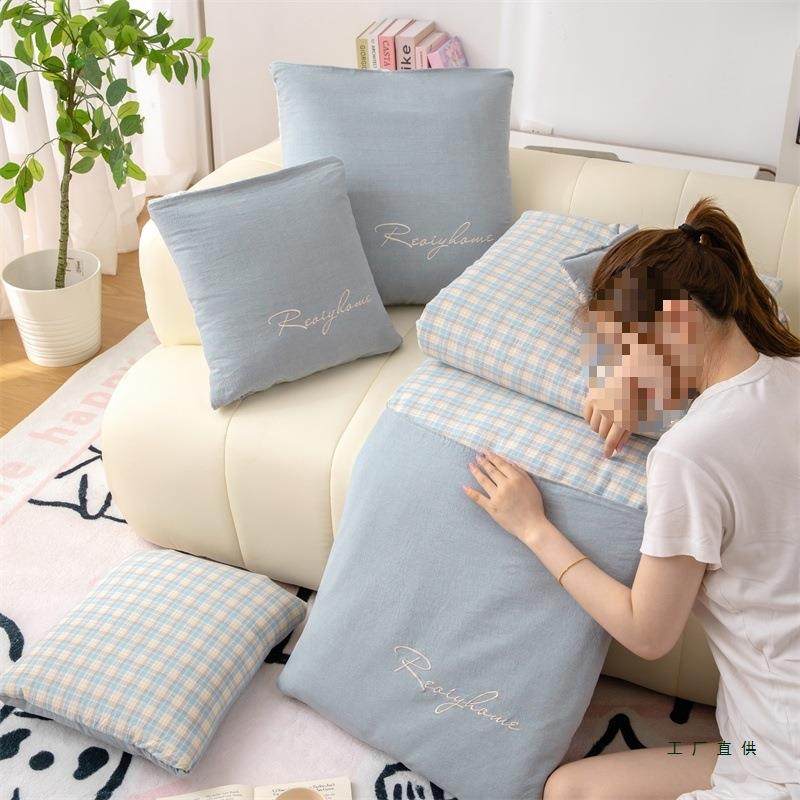 类棉A质母级抱被子两用加厚办公室午睡枕多婴功能枕头F98MHMJ9毯,居家布艺,抱枕被,淘宝优惠券,粉丝福利购,淘宝优惠卷