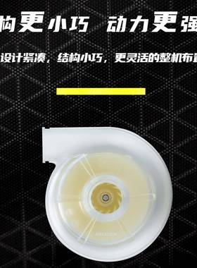 C6495离心风微型机直流无刷鼓风漩机负压消涡风机毒机风机