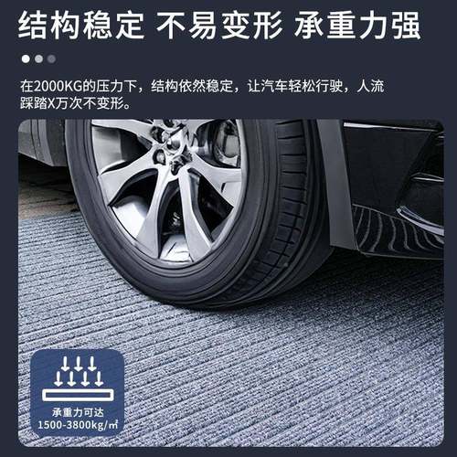 专业商场进门铝合金地垫酒除店尘平铝合金地铺式滑垫楼梯嵌入式防