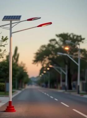 6米太阳能路灯..户外太阳能LED灯人体感应灯庭院墙壁照明灯太阳