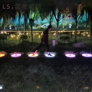 体感跳舞屏沉浸式感应光影屏游戏动感显示屏灯光户外互动装置设备