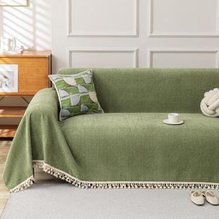 佑xuehuaqi卓雪尼纯尔布沙发巾色沙发盖高四级感沙发套罩毯季通用