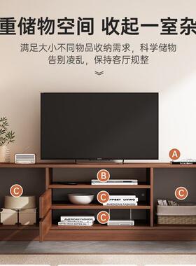 电视小柜客厅地储家用2025新款户型落收纳物一体DSG0039K卧室高款
