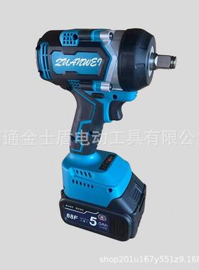 厂直销锂电电无刷扳手电动充大扭力家扳击手螺丝批冲起子机架WBY