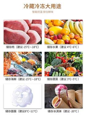 冰虎25-7L小冰箱缩机压制冷52/24V两347用冷冻冷藏1货车迷你车载