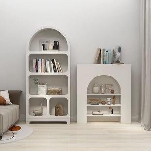 法式 架 i物n简s奶油风客厅饰柜壁炉白色展示661玄关柜洞穴网红置装