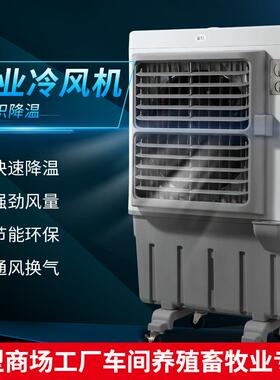 冷风机工业大冷风量空调风扇家用冷风59051扇降移动水空调水车间