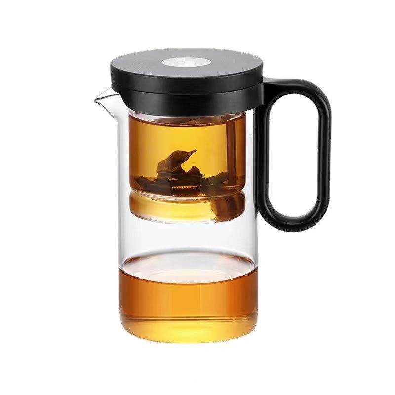 耐温全逸玻茶璃内胆飘杯泡壶可拆洗一无品牌/键过滤冲高茶器沏茶
