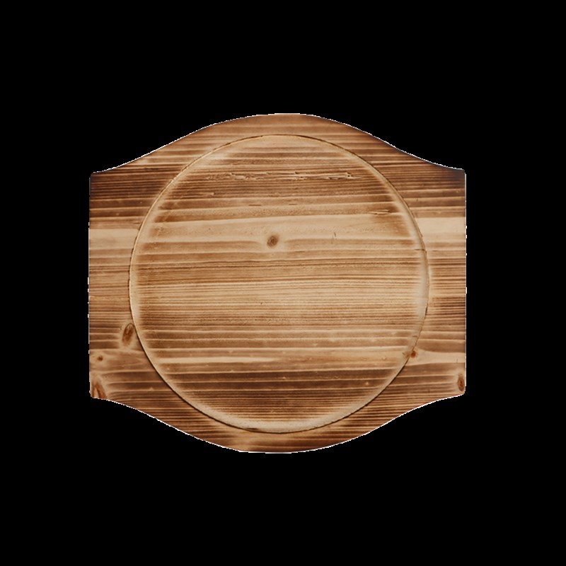 中式实木砂锅垫隔热垫餐桌垫防烫耐高温铁板盘子防糊垫围炉煮茶垫