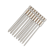 匠工达S2钢加长十字批头带磁性电动螺丝刀电钻起子头防锈批头套装