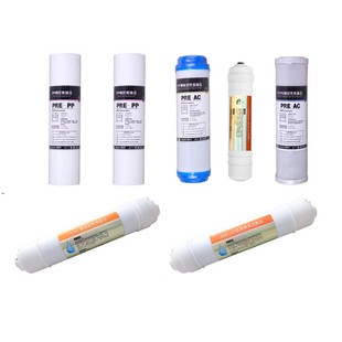 KDF复合 UDF T33 共7支芯 CUO炭 惠安特备用滤芯组