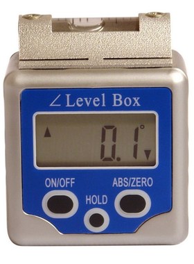 天目数显水平仪倾角仪天目 带磁带水泡倾角盒 LB-180A水平测量仪