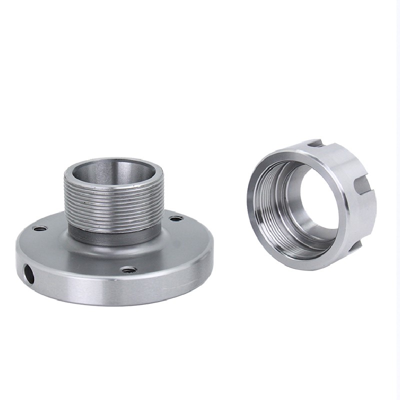 ER夹头座80/100/125/160三孔夹头座16 20 25 32 40 5法兰盘铣夹头