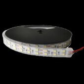 12v5050高亮双排led灯带24v贴片120灯套管防水rgb货车船用红绿蓝