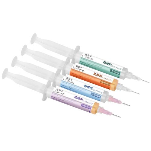 鹿仙子助焊剂松香免洗易上锡助焊膏CPU维修拆装BGA值锡焊锡针管式