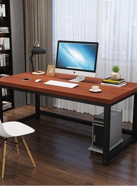 电脑桌新款铮舍c高182米宽90台式长条桌160120办公桌写字台书桌