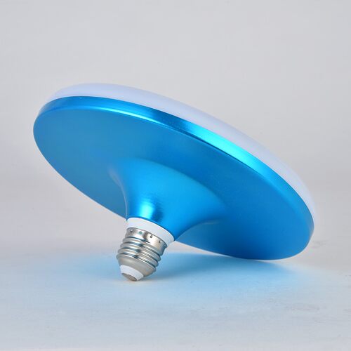 E27大螺丝口省电50W80瓦螺旋纹LED灯泡罗口灯炮节能灯胆飞碟灯60W