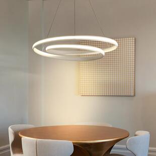 简约风格餐厅灯北欧吊灯现代艺术客厅灯吧台创意卧室灯具个性大厅