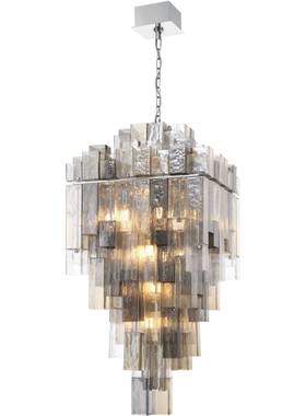 美式VC客厅灯创意个性复古铁艺北欧餐厅别墅卧室时尚轻奢大堂吊灯