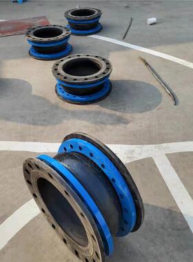 JGD可曲挠橡胶软接头国标法兰软连接DN6580100200避震喉接头