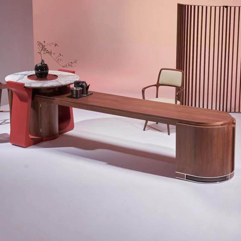 新中式家用国潮茶台多功能桌北美黑胡桃木茶台加岛台组合旋风茶台,农用物资,其他肥料,淘宝优惠券,粉丝福利购,淘宝优惠卷