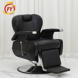 理发店网红椅子发廊专用不锈钢升降放倒美发椅子简约剪发烫染座椅