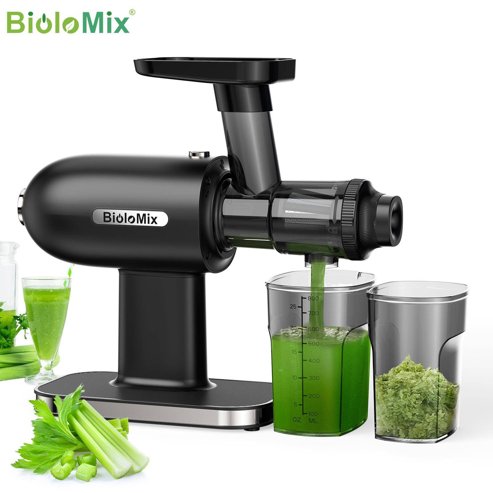 冷压慢磨机卧式原汁机慢榨机慢速果汁机榨汁机SlowJuicer