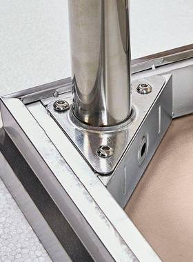 厨房层IBD操作台灶台架炒菜单桌饭店打荷层作桌子多功能不锈一钢