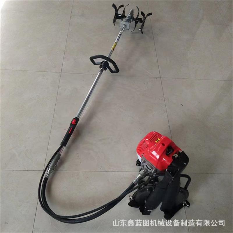 枝大马力园小型割530草机坪后背式家用锄草机园林树林修剪草打草