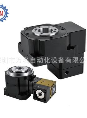 中分空旋转平台减IBL速机动转器精密工作箱电回转度盘圆盘