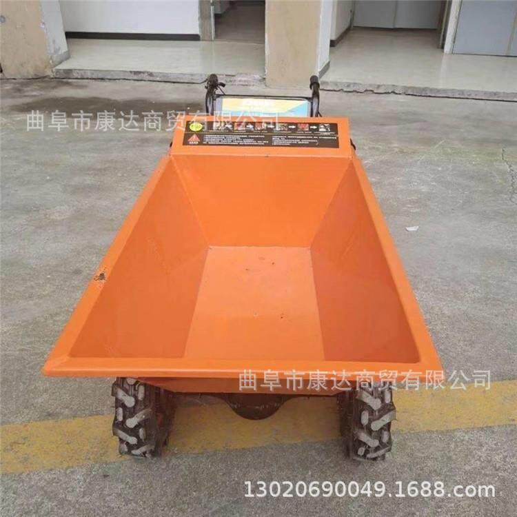 汽油手推翻斗车建筑运输手推油手推车柴运车输子石548灰工沙程车
